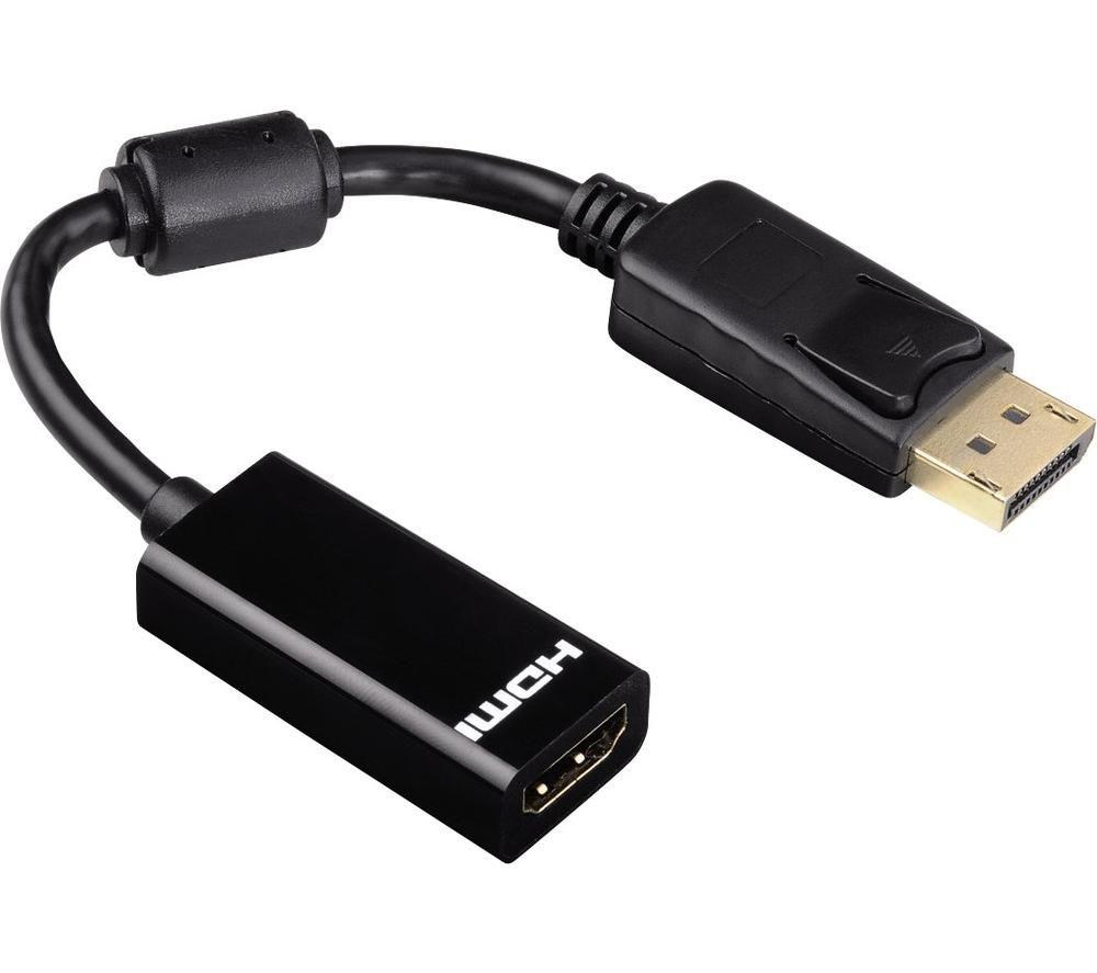 Buy HAMA DisplayPort to HDMI Adapter Black Currys