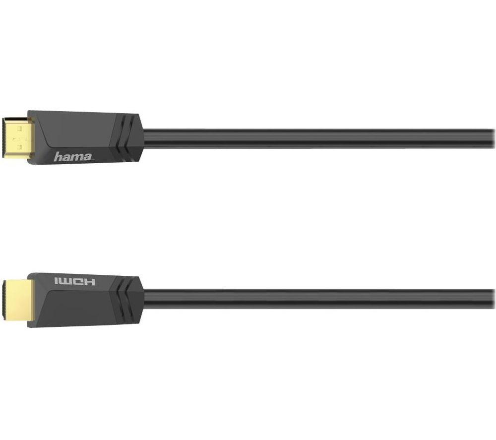 HAMA Ultra High Speed HDMI Cable with Ethernet - 2 m