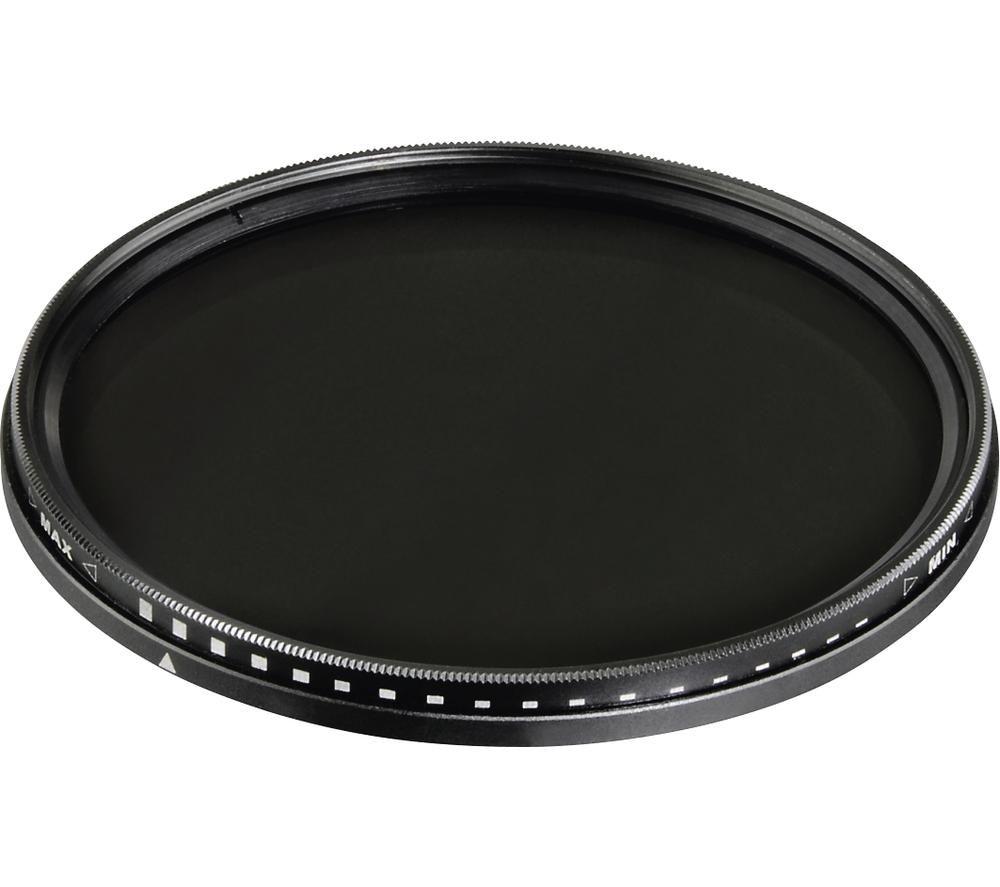 HAMA Vario ND2-400 Neutral-Density Lens Filter - 58 mm, Black
