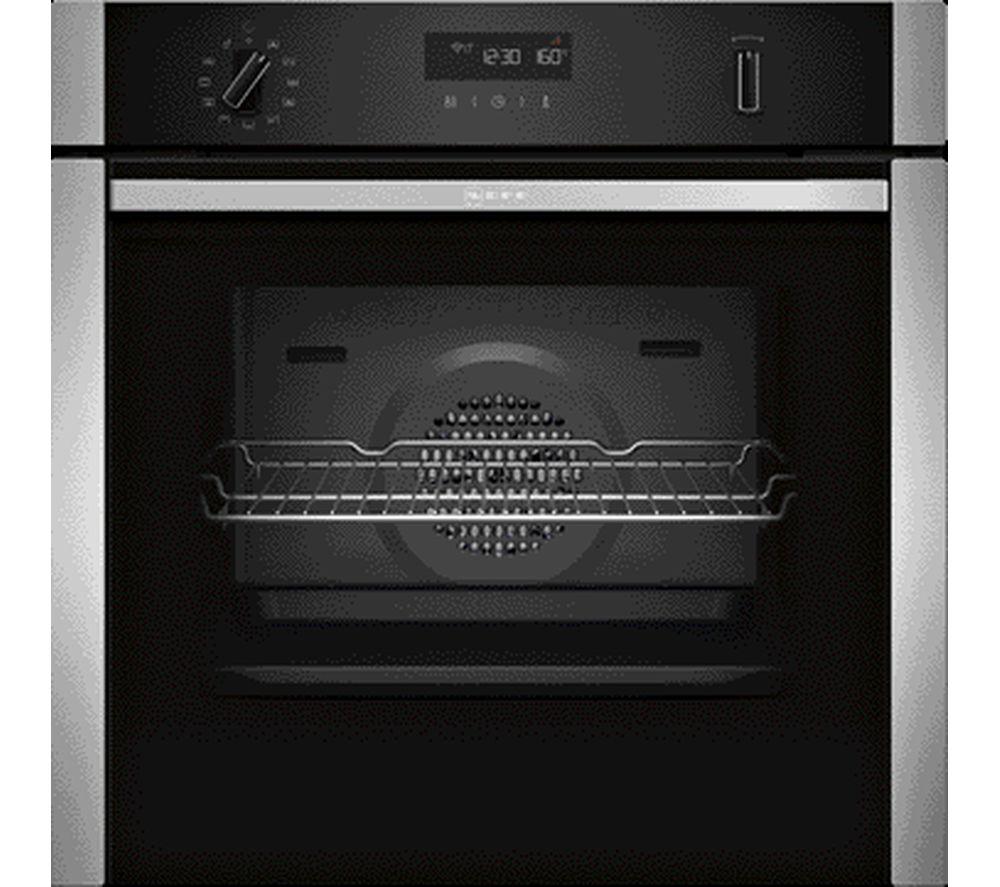 NEFF B2ACH7HH0B Electric Pyrolytic Oven – Stainless Steel, Stainless Steel