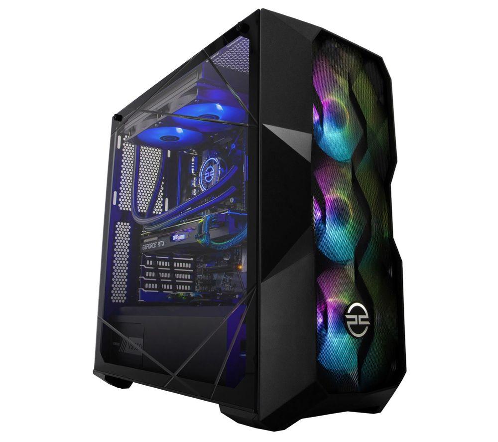 PCSPECIALIST Tornado R7S Gaming PC - AMD Ryzen 7, RTX 3070, 2 TB HDD & 512 GB SSD