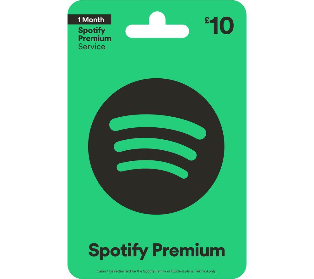 SPOTIFY Gift Card - £10