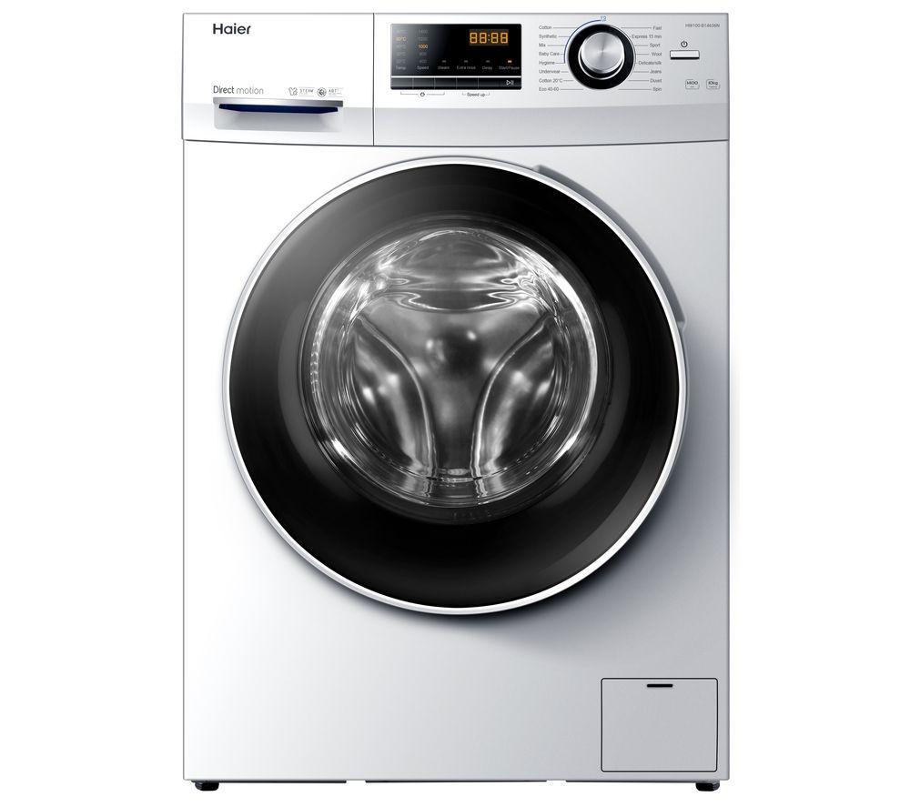 HAIER 636 Series HW100-B14636N 10 kg 1400 Spin Washing Machine - White