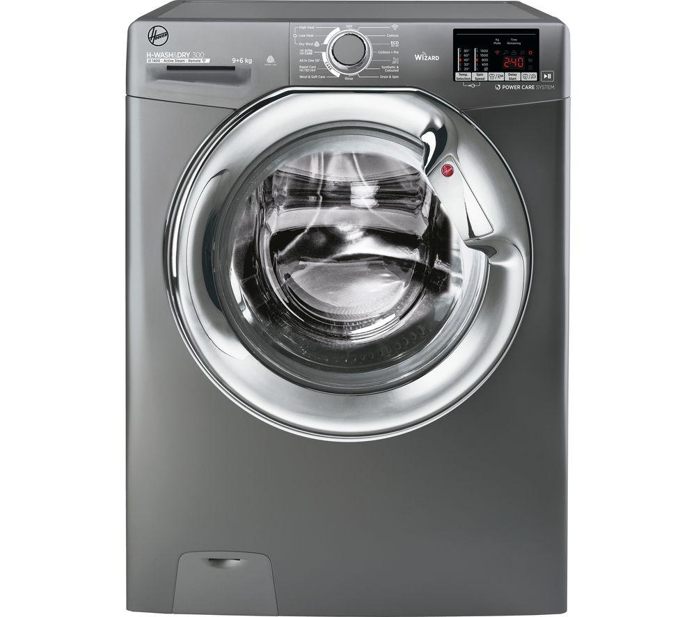 HOOVER H-Wash 300 H3DS 4965DACGE WiFi-enabled 9 kg Washer Dryer - Graphite