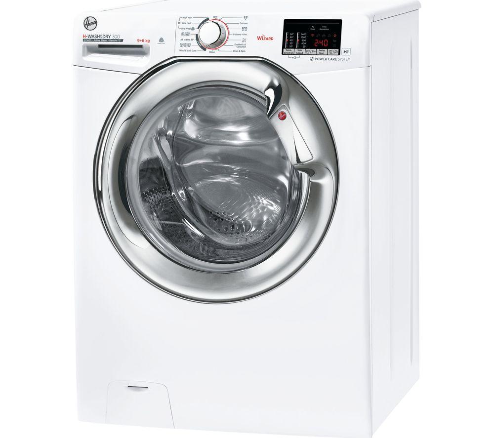 HOOVER H-Wash 300 H3DS 4965DACE WiFi-enabled 9 kg Washer Dryer - White