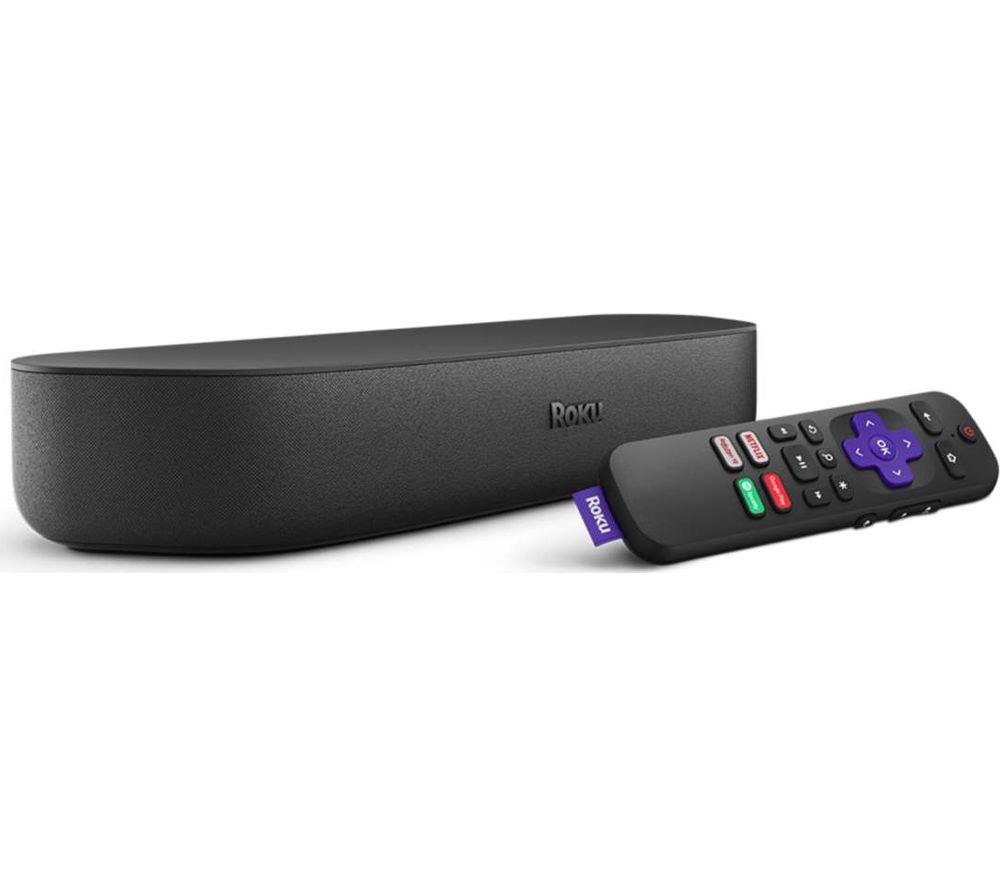 ROKU Streambar 4K HDR Streaming Player & Soundbar, Black