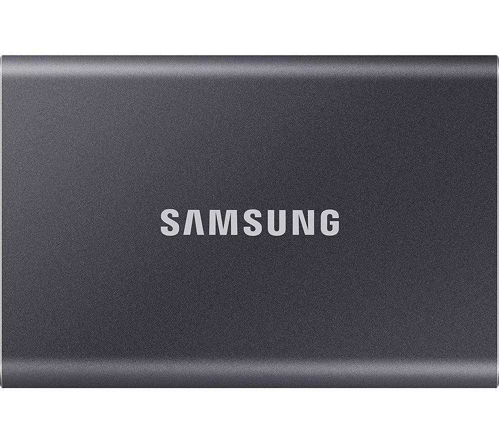 SAMSUNG T7 Portable External SSD - 2 TB, Grey