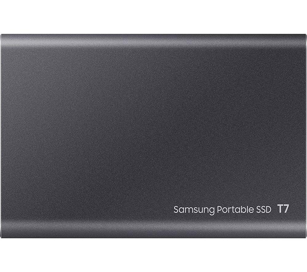 SAMSUNG T7 Portable External SSD - 2 TB, Grey image number 4 of 4