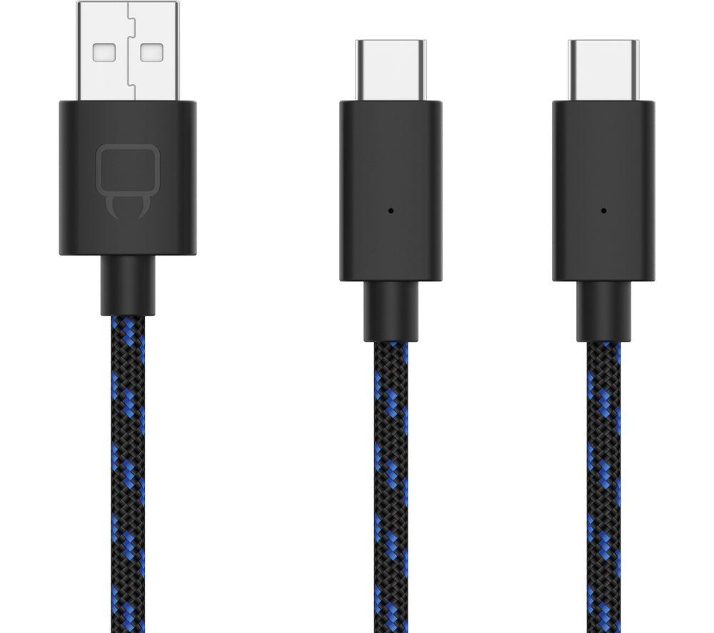 Venom Dual Play & Charge Cable For Ps5, Black