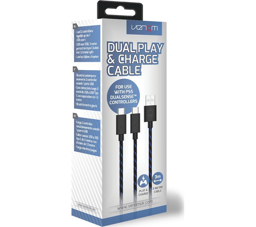VENOM Dual Play & Charge Cable for PS5 image number 2 of 6