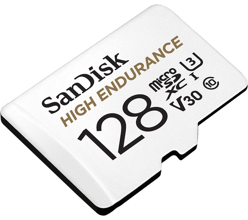 SANDISK High Endurance Class 10 microSDXC Memory Card - 128 GB image number 4 of 4
