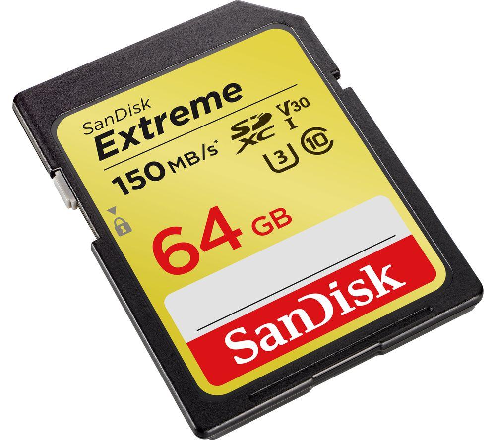 SANDISK Extreme Class 10 SDXC Memory Card review