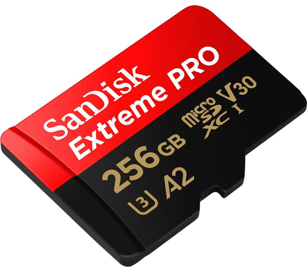 Buy SANDISK Extreme Pro Class 10 microSDXC Memory Card - 256 GB