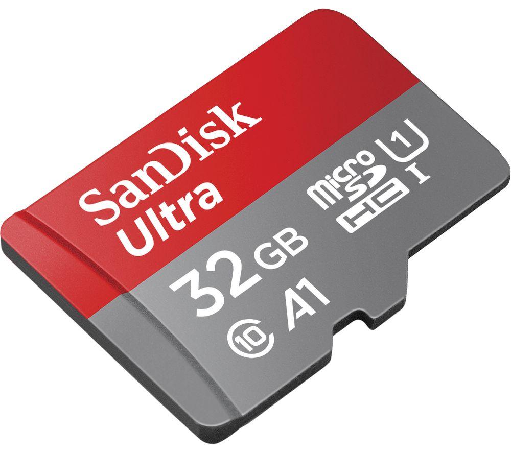 SANDISK 32GB MICRO SD MEMORY CARD HIGH SPEED CLASS 10 PHONES