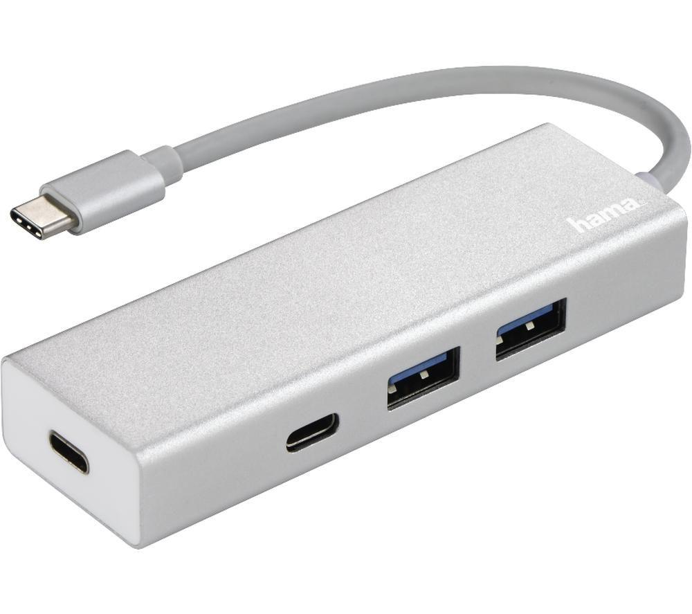 Image of HAMA Aluminium USB Type-C Hub