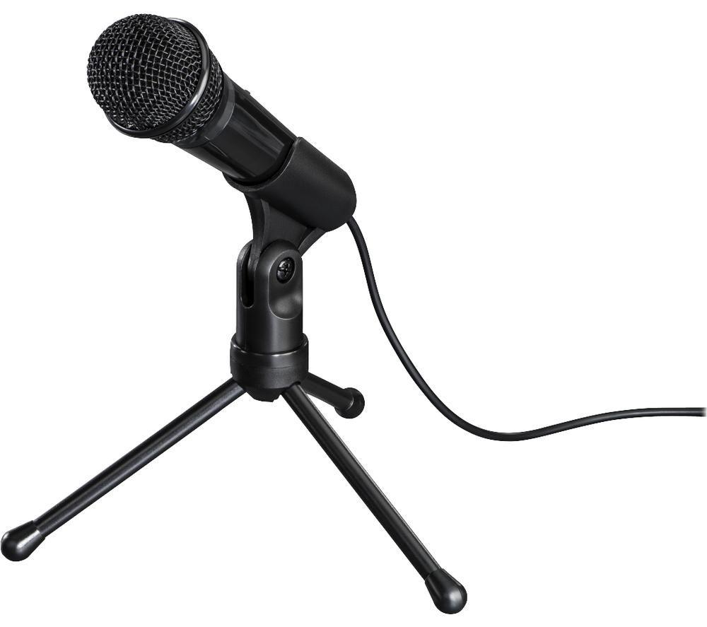 Buy HAMA MICP35 Allround Microphone Black Currys