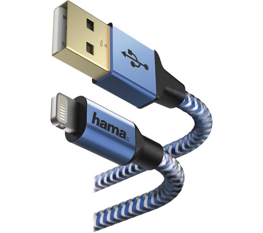 HAMA Prime Line Reflective USB to Lightning Cable review