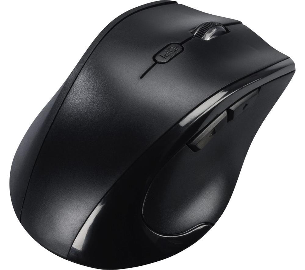 Image of HAMA Riano Left-handed Wireless Optical Mouse, Black