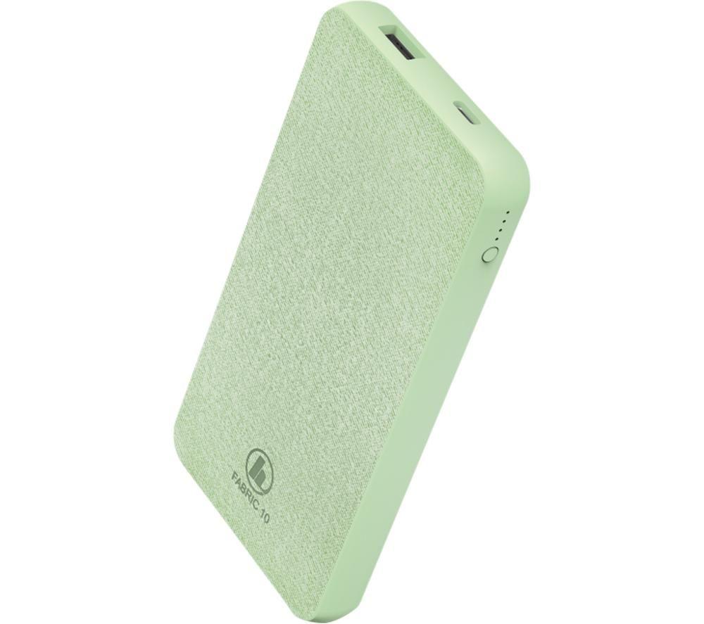 HAMA Essential Line Fabric 10 Portable Power Bank  Green review