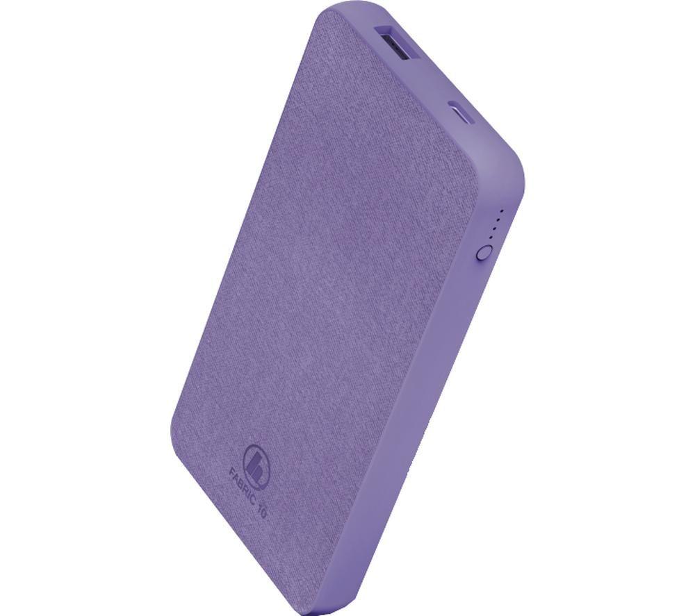 HAMA Essential Line Fabric 10 Portable Power Bank  Purple review