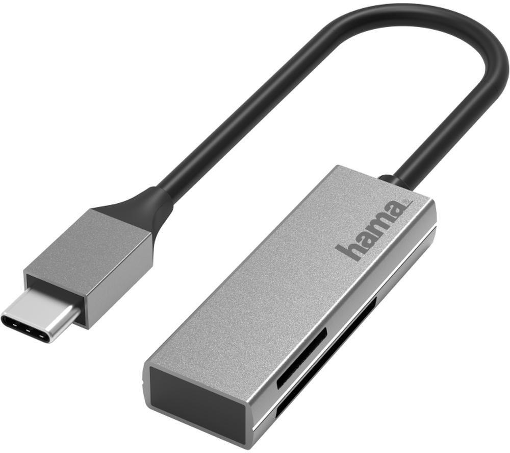 Buy HAMA 00200131 USB TypeC Memory Card Reader Currys
