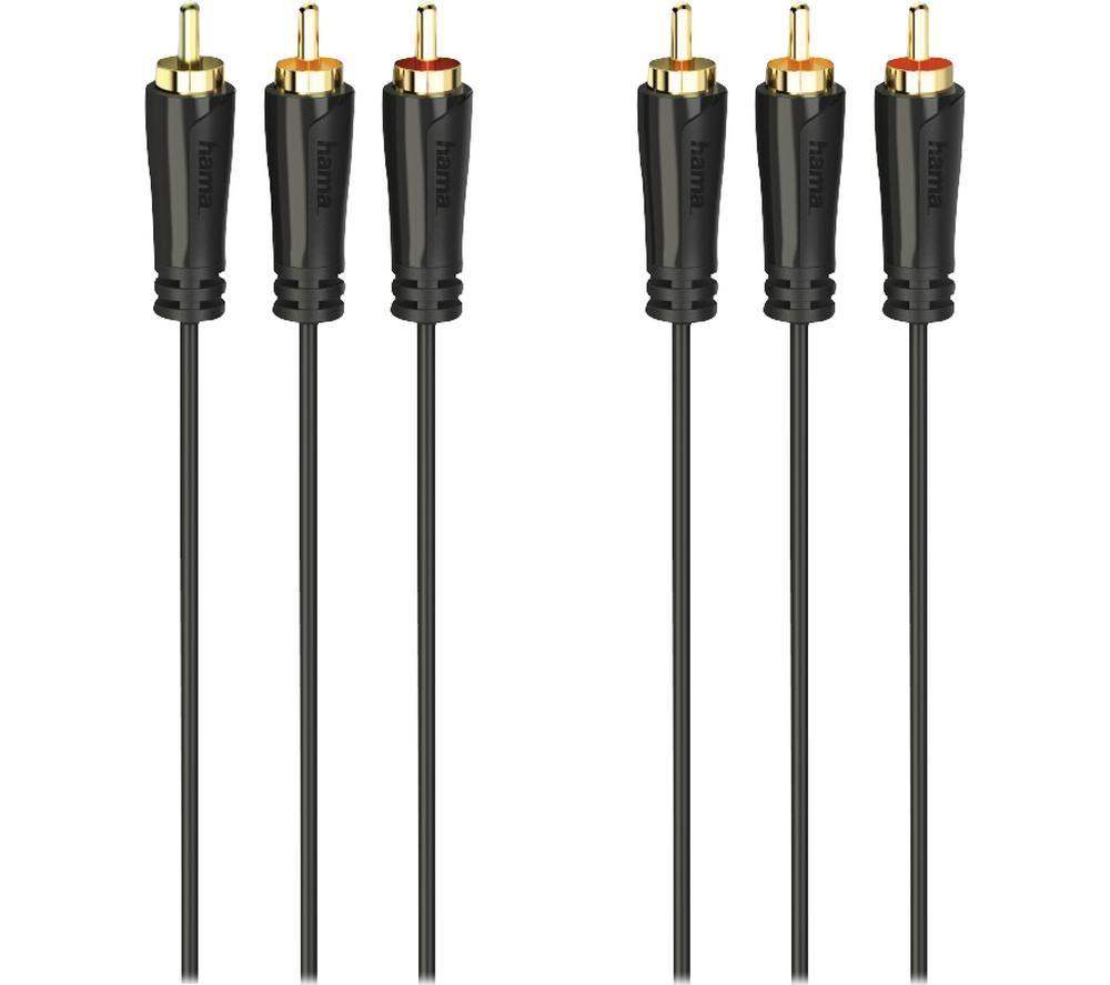 Buy HAMA RCA 3plug Cable 1.5 m Currys