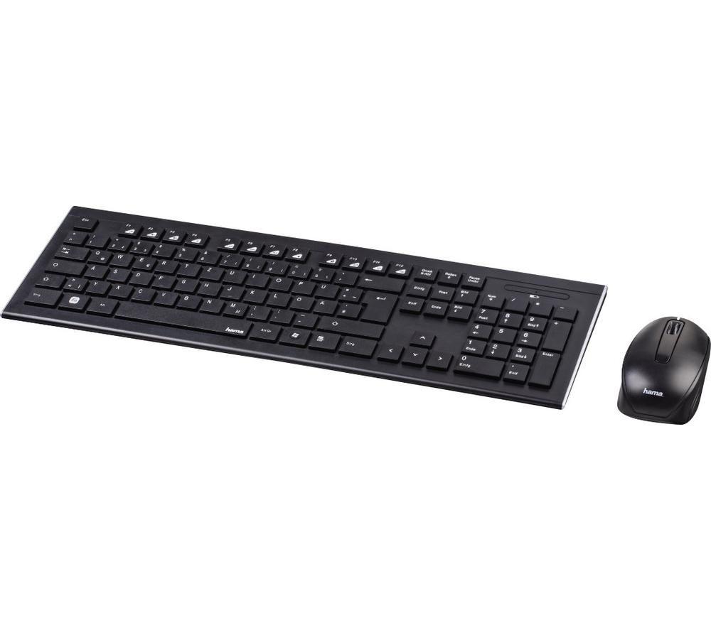 Image of HAMA Cortino Wireless Keyboard & Mouse Set