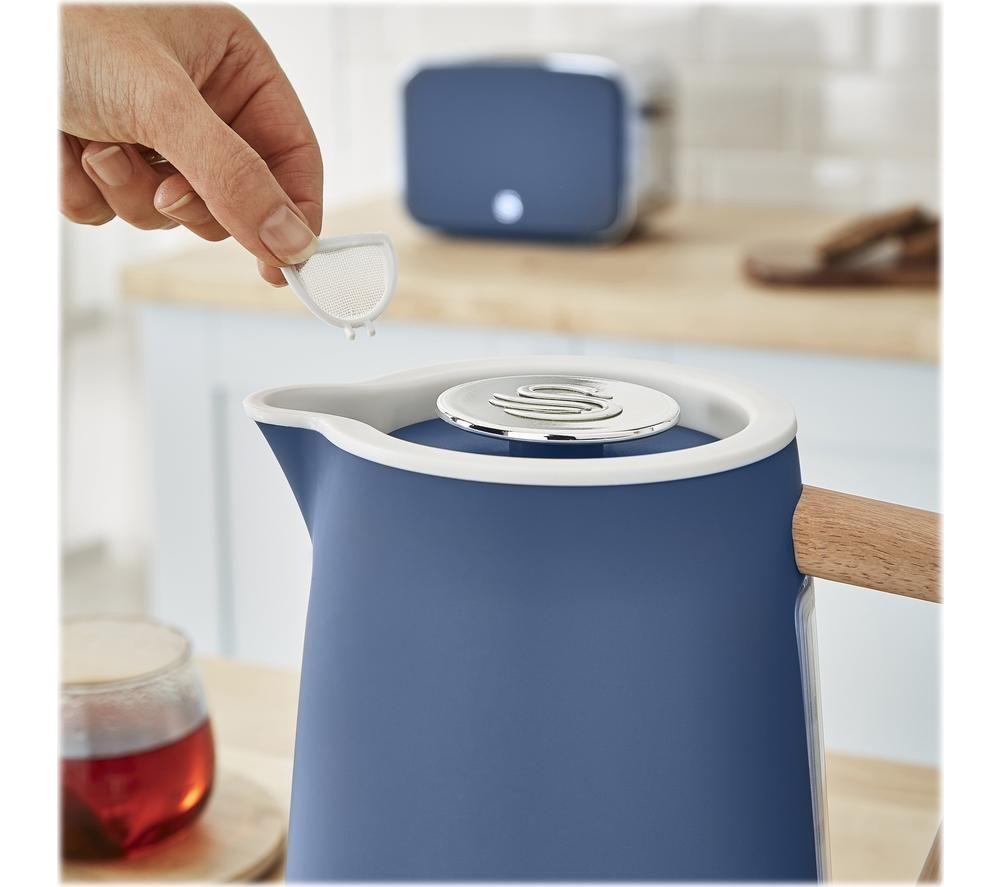 Swan blue clearance kettle and toaster