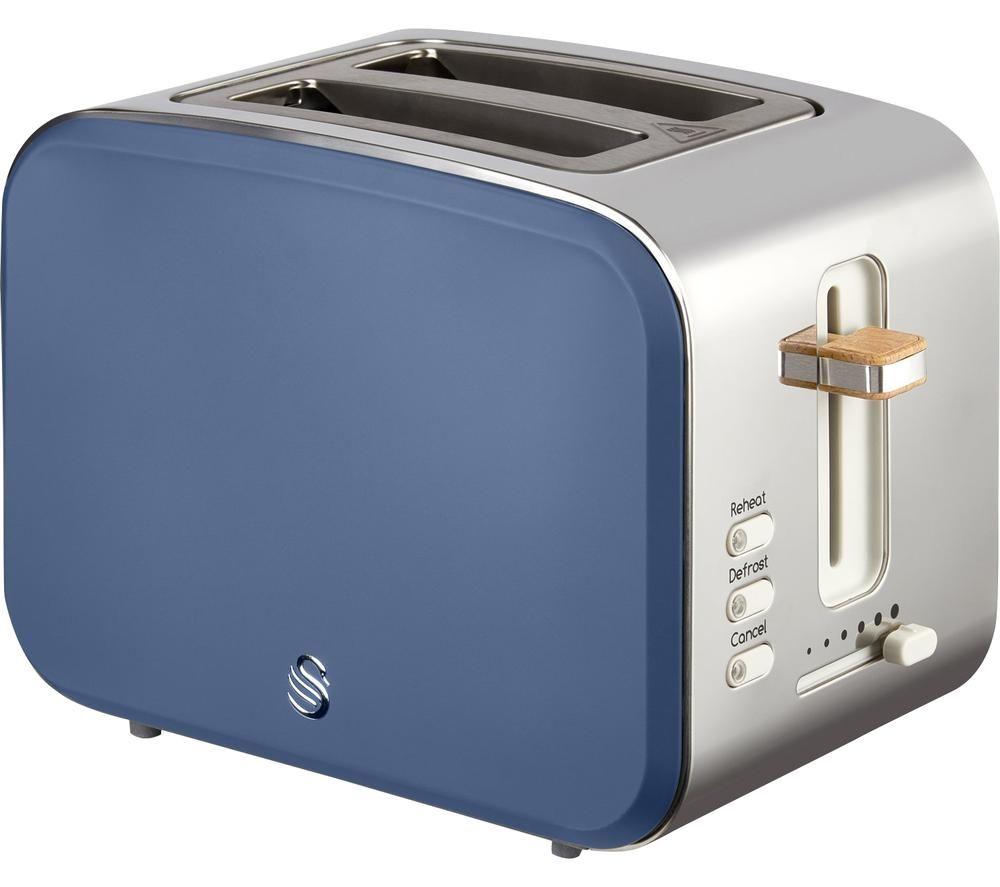 SWAN Nordic ST14610BLUN 2-Slice Toaster - Blue