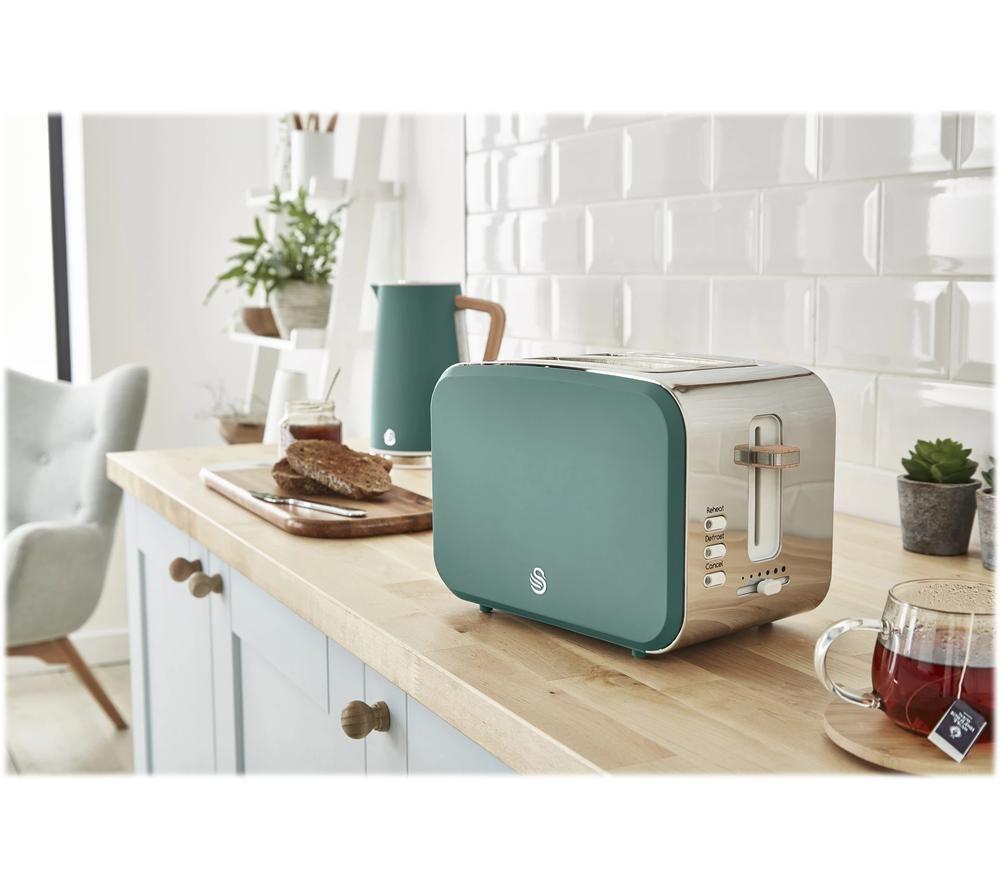 Buy SWAN Nordic ST14610GREN 2-Slice Toaster - Pine Green | Currys