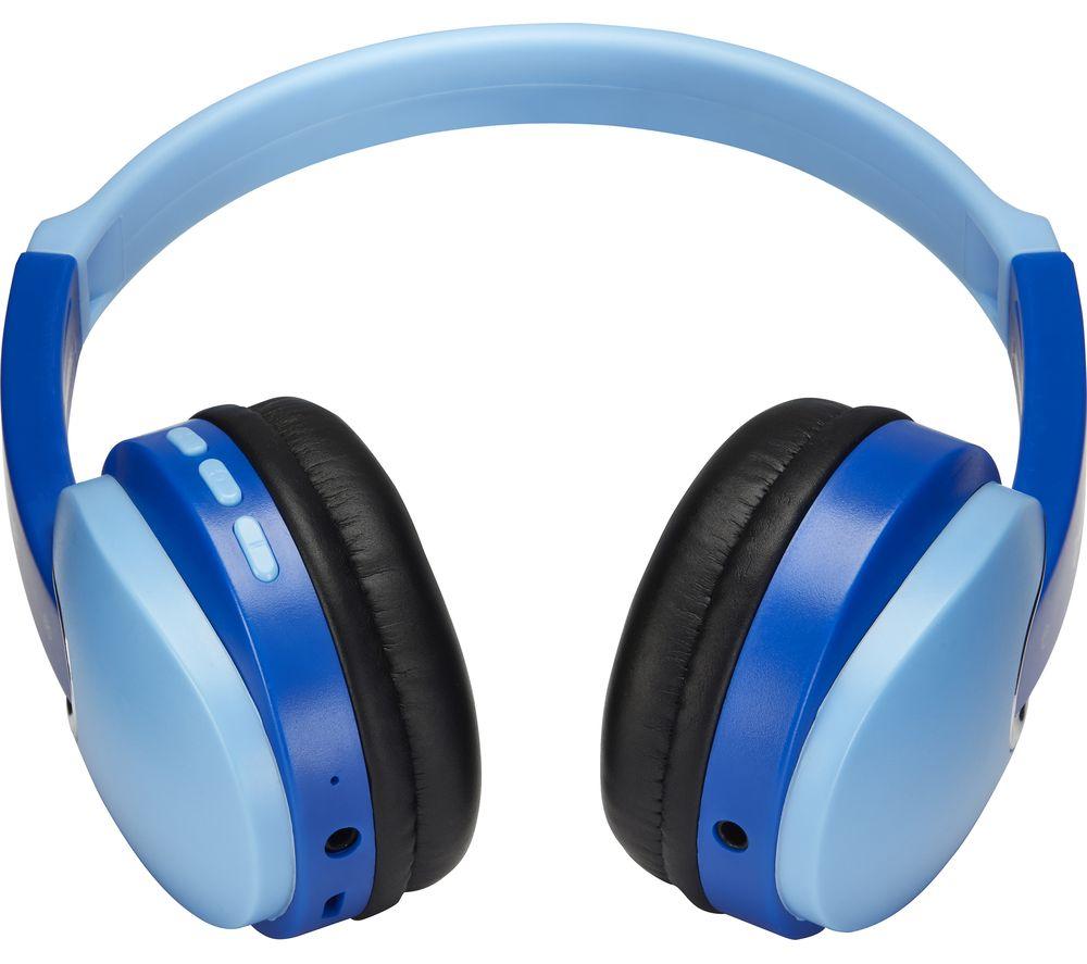 GROOV-E KIDZ Wireless Bluetooth Kids Headphones with Functions Control Blue image number 4 of 7