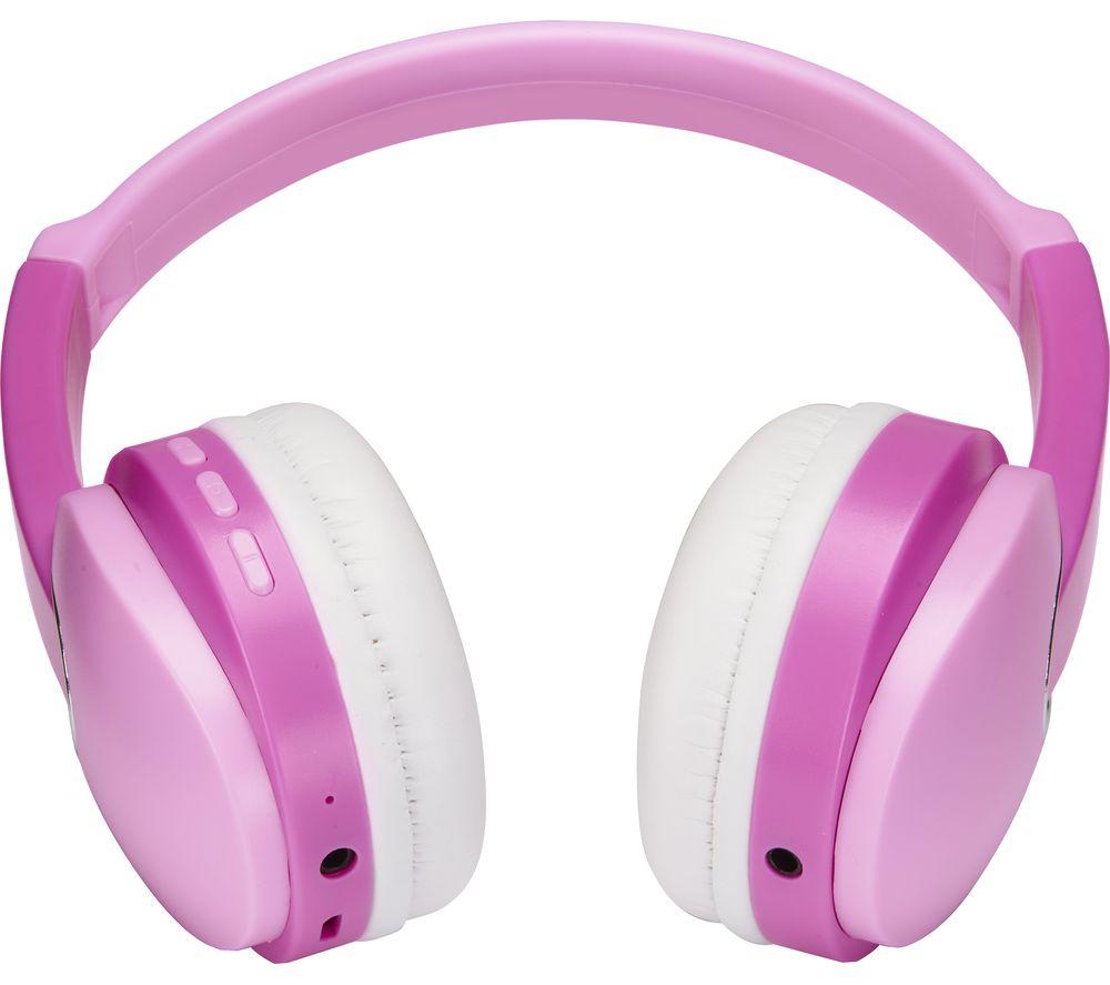 GROOV-E KIDZ Wireless Bluetooth Kids Headphones with Functions Control Pink image number 5 of 7
