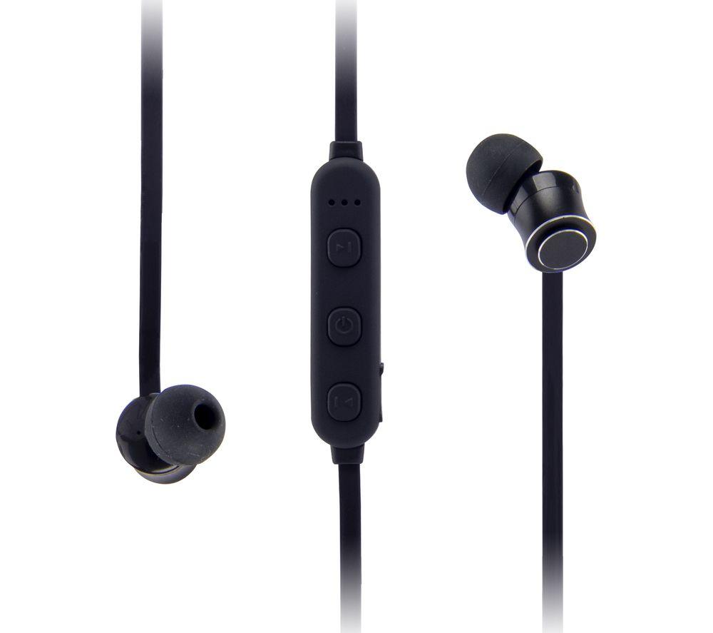 GROOV-E Metal Buds Wireless Bluetooth Earphones - Black image number 4 of 4