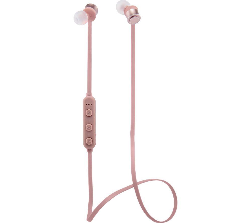 GROOV-E Metal Buds Wireless Bluetooth Earphones - Rose Gold image number 2 of 4