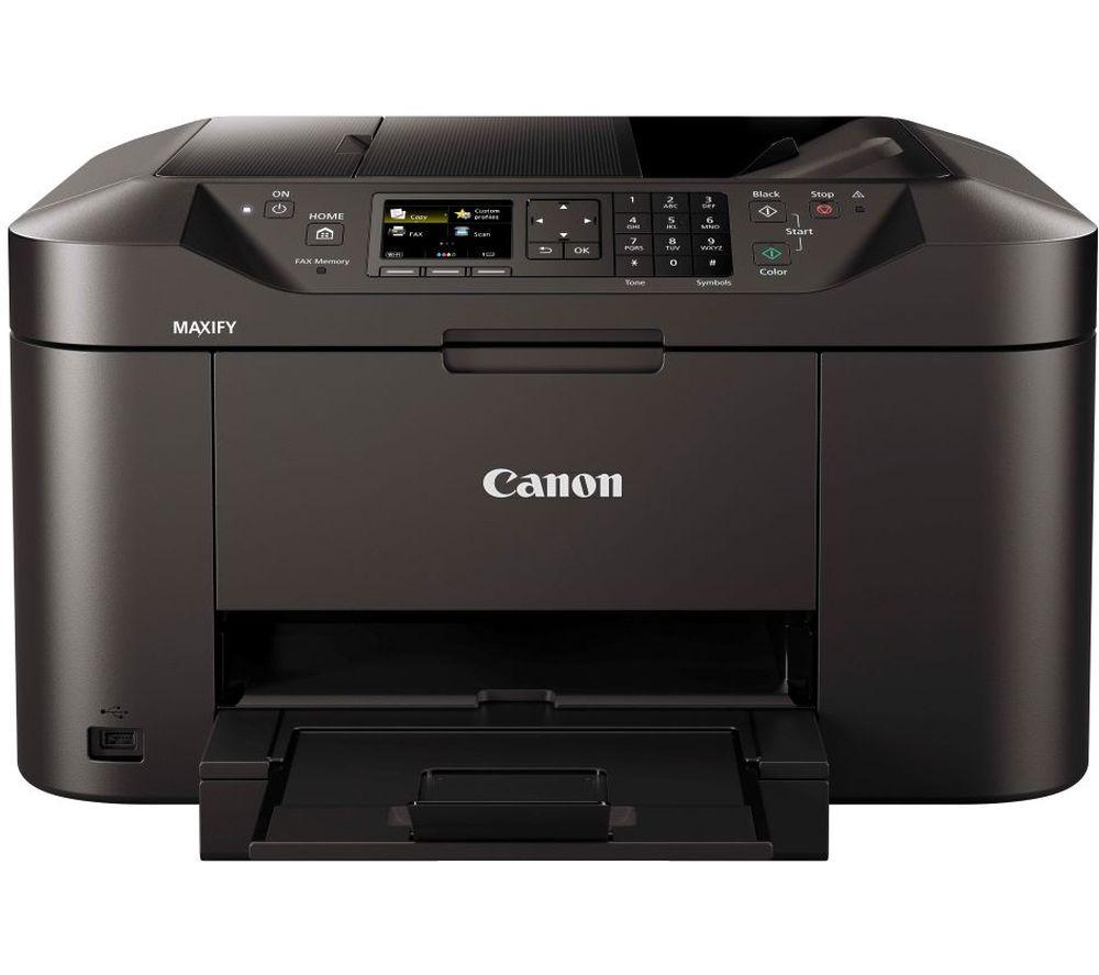 Image of CANON Maxify MB2155 All-in-One Wireless Inkjet Printer with Fax, Black