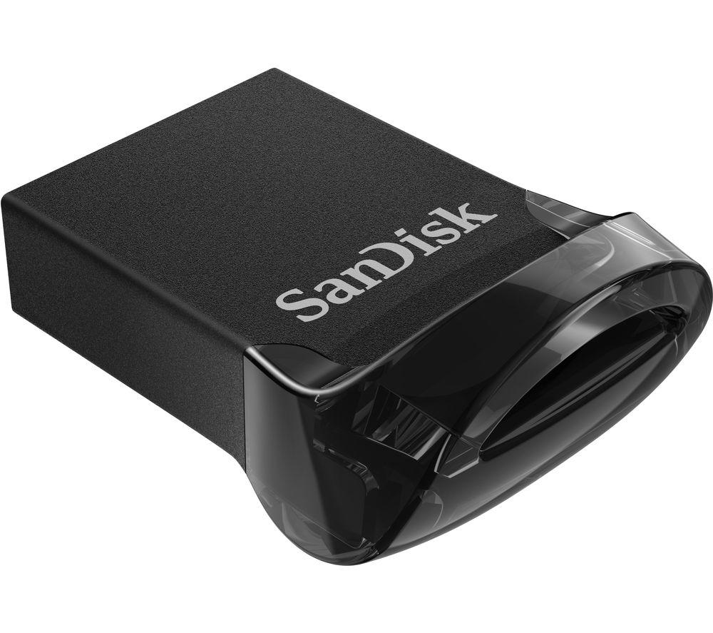 SANDISK Ultra Fit USB 3.1 Memory Stick - 256 GB, Black image number 3 of 3