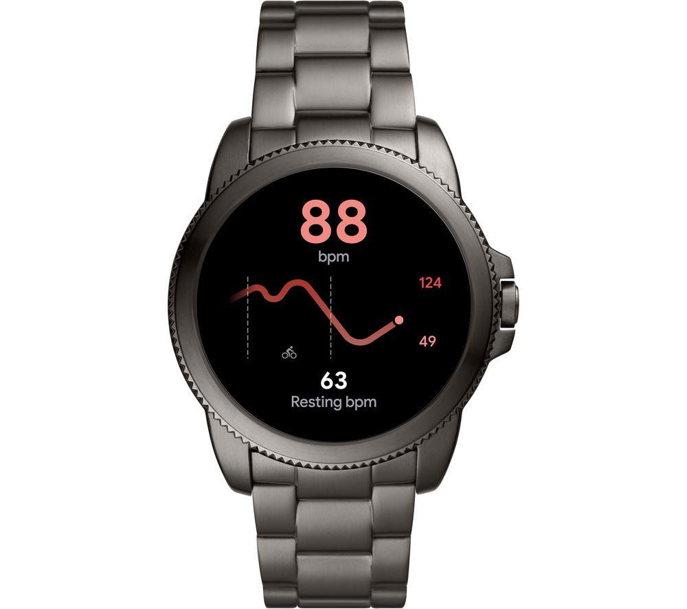 FOSSIL Gen 5E FTW4049 Smartwatch - Grey, Stainless Steel Strap