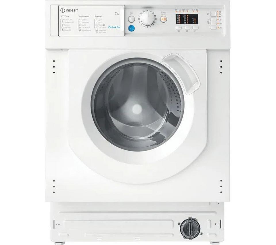 INDESIT BI WMIL 71252 UK N Integrated 7 kg 1200 Spin Washing Machine
