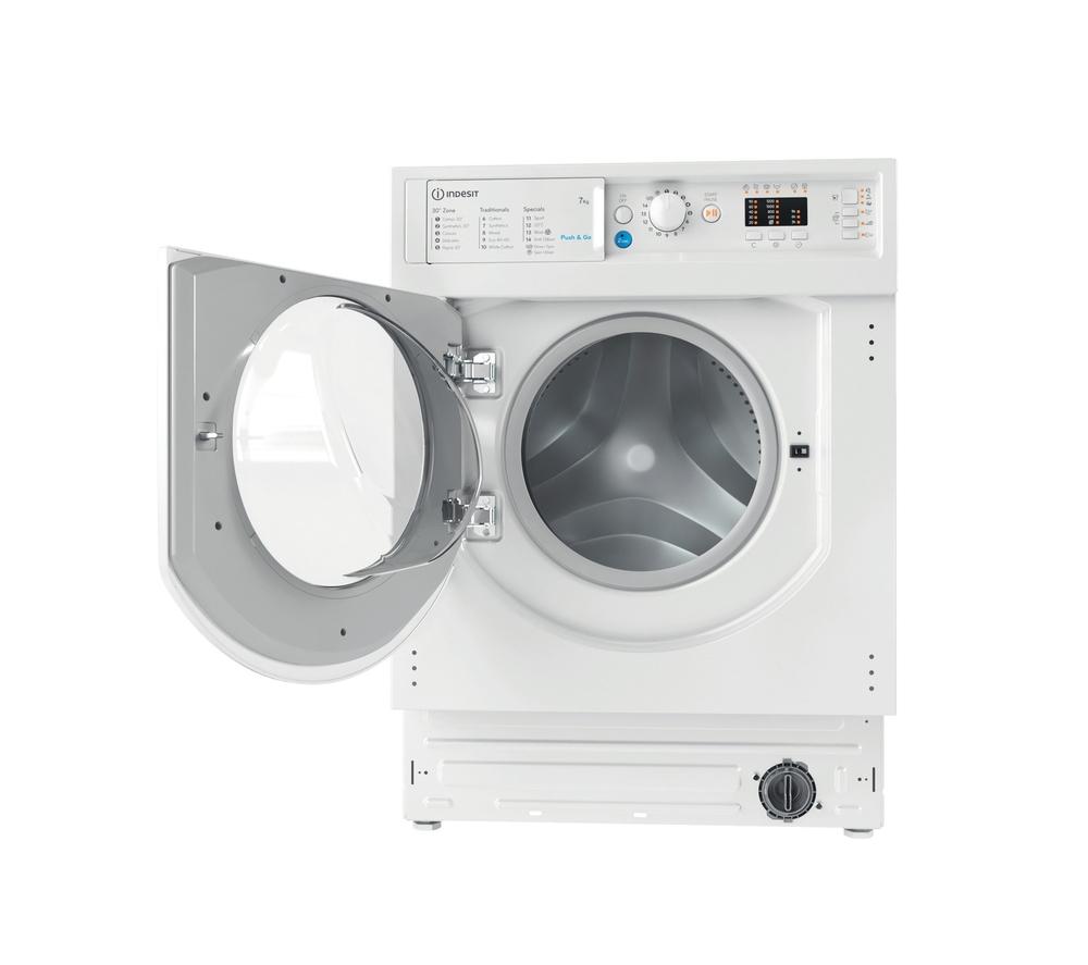 INDESIT BI WMIL 71252 UK N Integrated 7 kg 1200 Spin Washing Machine image number 3 of 11