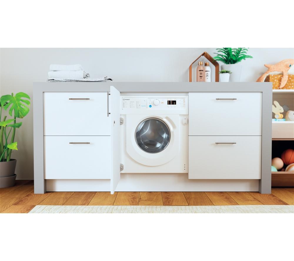 INDESIT BI WMIL 71252 UK N Integrated 7 kg 1200 Spin Washing Machine image number 10 of 11