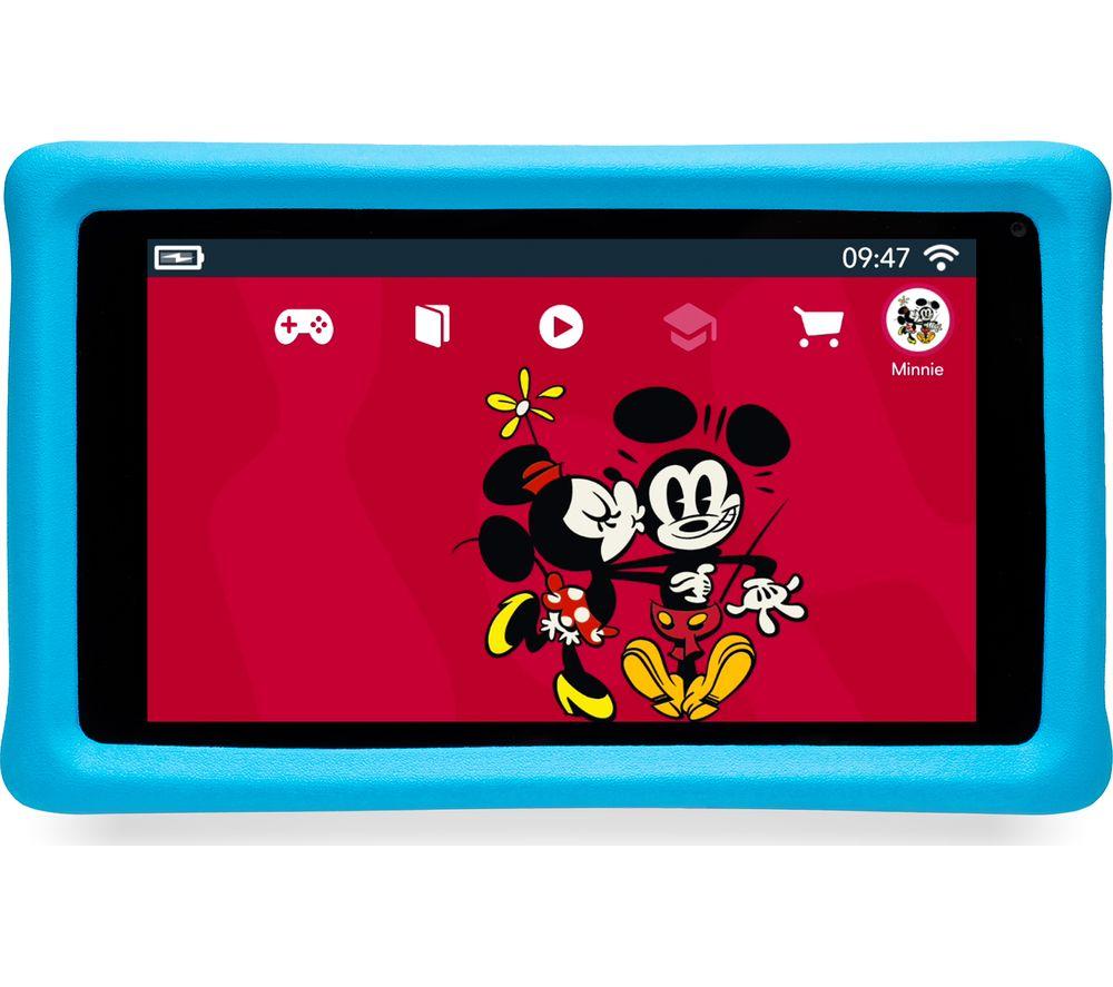 Image of PEBBLE GEAR Disney Mickey & Friends 7" Kids Tablet - 16 GB, Blue