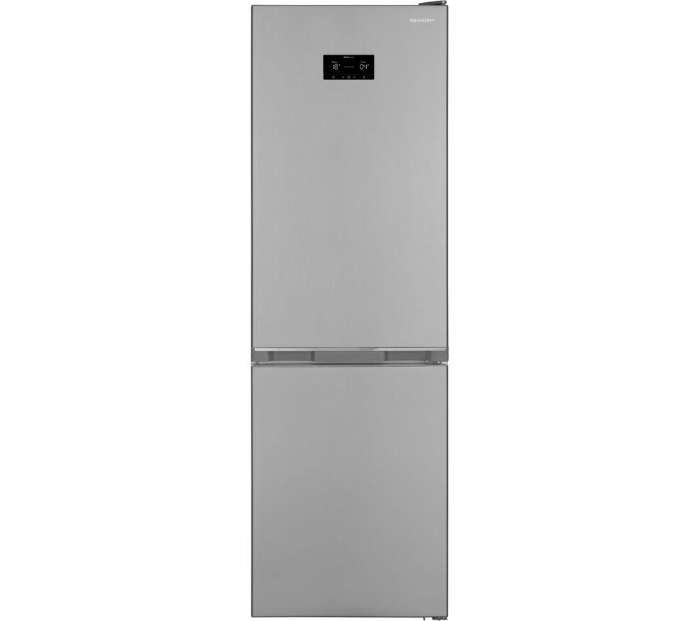 SHARP SJ-BA31DHXIE-EN 60/40 Fridge Freezer – Inox, Silver/Grey