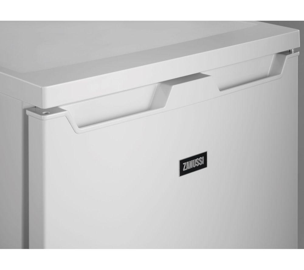 ZANUSSI OptiSpace ZXAN13FW0 Undercounter Fridge - White image number 3 of 4