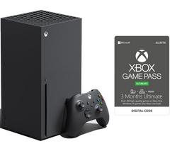 MICROSOFT Xbox Series X & 3 Month Game Pass Ultimate Bundle - 1 TB