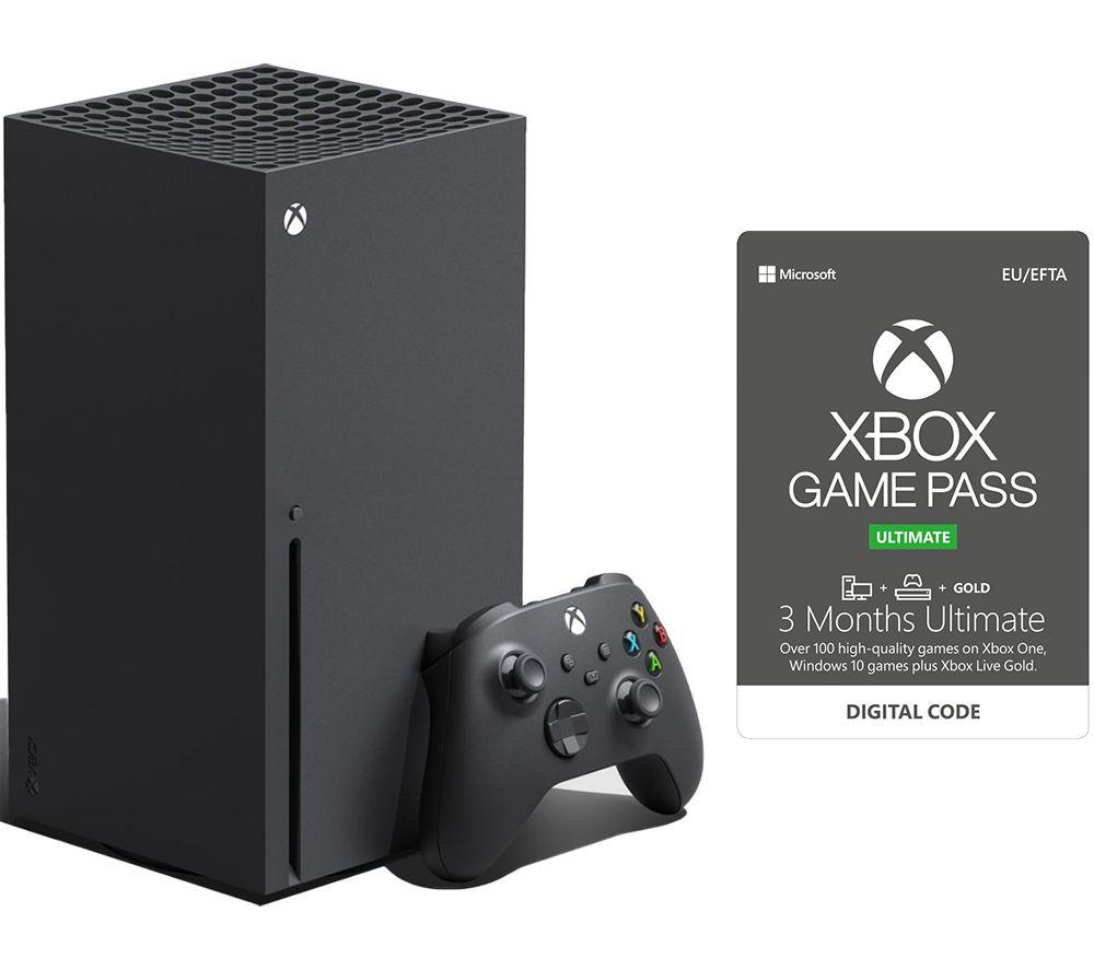 MICROSOFT Xbox Series X 3 Month Game Pass Ultimate Bundle 1 TB