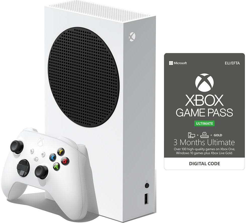 MICROSOFT Xbox Series S & 3 Month Game Pass Ultimate Bundle - 512 GB SSD