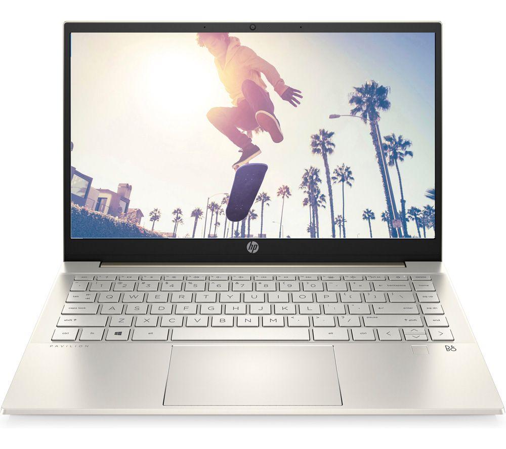 Image of HP Pavilion 14-dv0595sa 14" Laptop - Intel®Core i3, 256 GB SSD, Gold, Gold