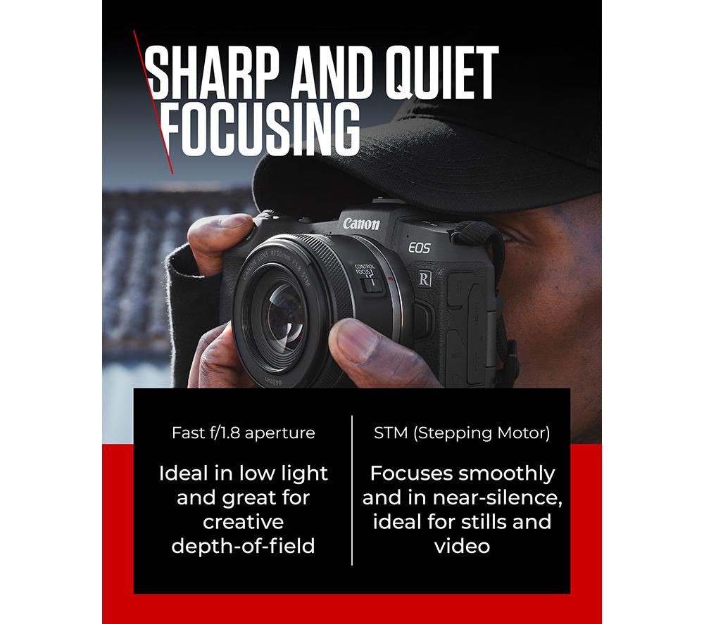 CANON RF 50 mm f/1.8 STM Standard Prime Lens image number 3 of 10