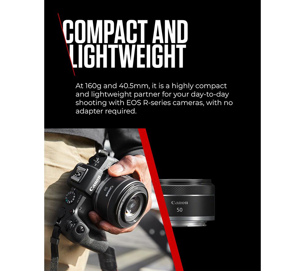 CANON RF 50 mm f/1.8 STM Standard Prime Lens image number 8 of 10
