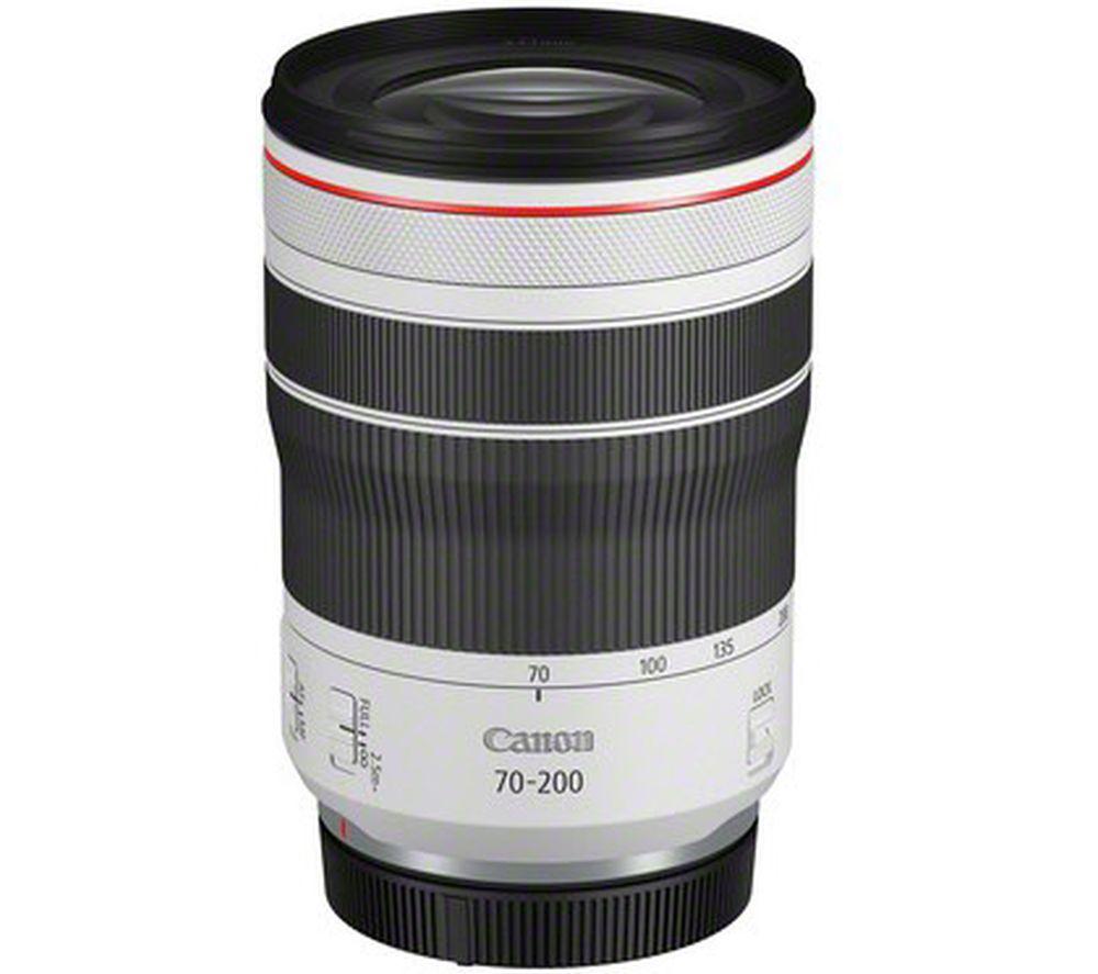 Image of CANON RF 70-200 mm F4L IS USM Telephoto Zoom Lens, White